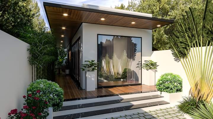 Xây Nhà Cấp 4 Sân Vườn - Biệt Thự Mini