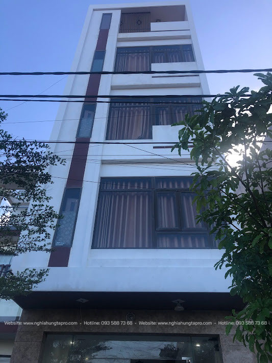Cải tạo nhà ở gia đình 5 tầng thành apartment 09 căn hộ khép kín